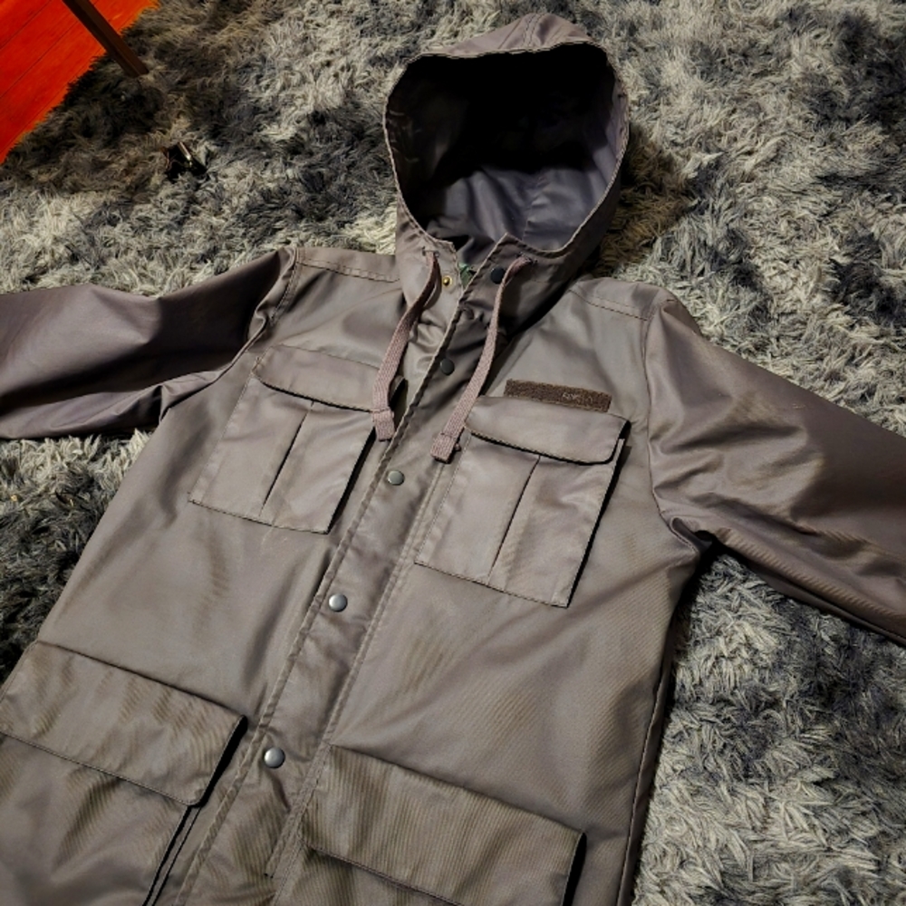 Rvca Parka Jacket Waterproof Windproof Insulated … - image 1